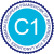 c1 badge